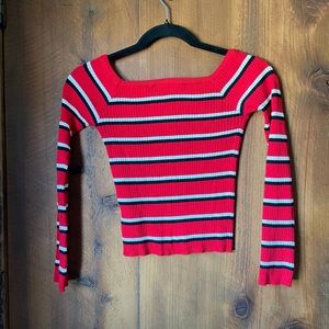 Girls Kendall & Kylie striped top